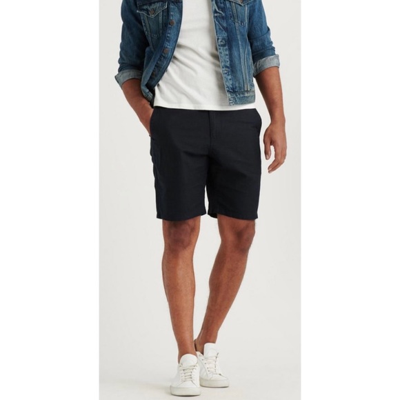 Lucky Brand Other - LUCKY BRAND Black Laguna Linen Flat Front Shorts
